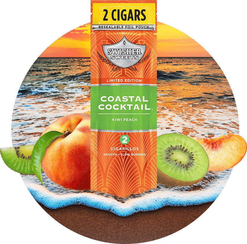 Swisher Sweets Coastal Cocktail packaging